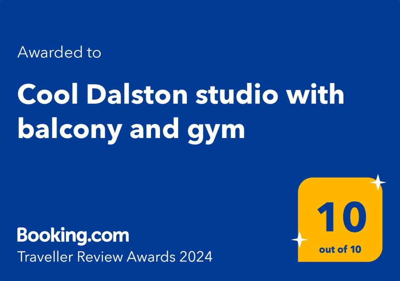 Apartament Cool Dalston Studio With Balcony And Gym Londyn Zewnętrze zdjęcie